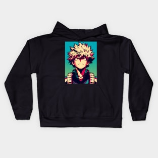 Anime Wonderland: Whimsical Art Prints Featuring Manga-Inspired Designs for Otaku Bliss! Kids Hoodie